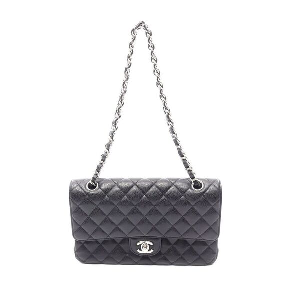 Chanel Matelasse Leather Shoulder Bag Black - Picture 1 of 9